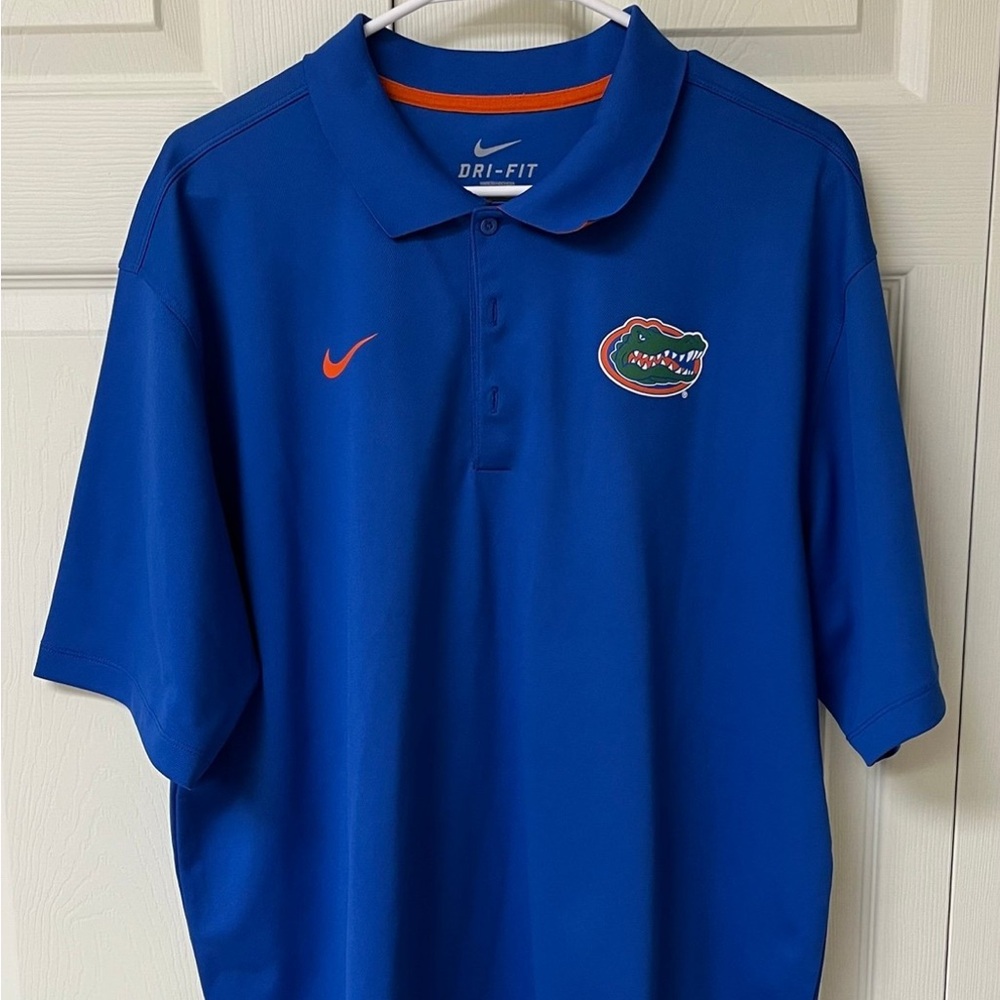 Nike Royal Blue Men's Polo Shirt Florida Gators